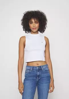 Верх Tommy Jeans МОКНЕК ТАК, белый