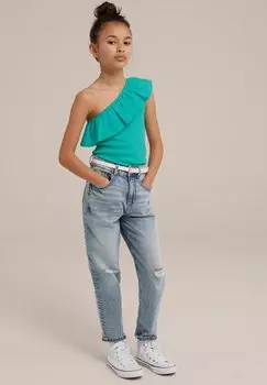 Верх WE Fashion, бирюзовый