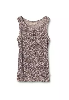 Верх Wheat, фиолетовые цветы