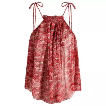 Верх жилета Акила Isabel Marant toile, красный