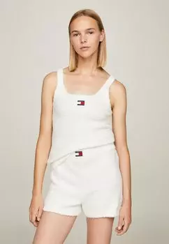 Верх ЗНАЧОК Tommy Jeans, старинный белый