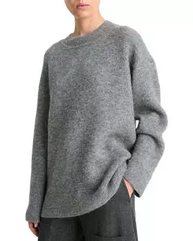 Верхнее пальто Vince Textured Soft Sculpt из смеси шерсти и альпаки
