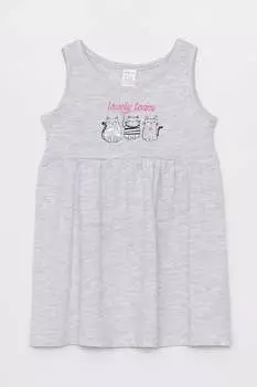 Верхнее платье с узором Lc Waikiki, серый