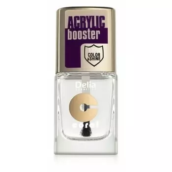 Верхнее покрытие Delia Acrylic Booster для повышенной стойкости и глянцевого покрытия Cosmelogia