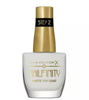 Верхнее покрытие для ногтей Max Factor Nailfinity Matte, 101 Velvet Curtain