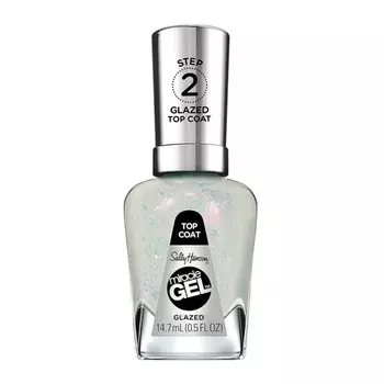 Верхнее покрытие Miracle Gel Glazed 0,5 жидких унций Sally Hansen