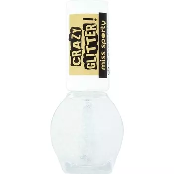 Верхнее покрытие с сумасшедшими блестками Number 1, 7 мл The Show Must Glow On, Miss Sporty