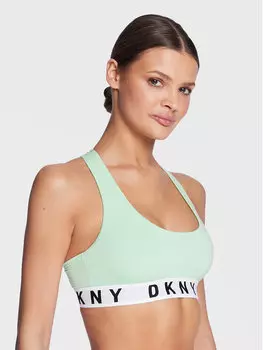 Верхний бюстгальтер Dkny, зеленый