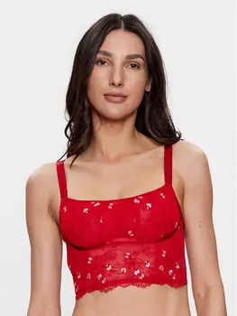 Верхний бюстгальтер Hunkemller, красный