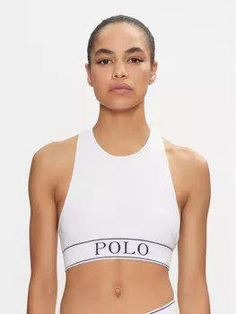 Верхний бюстгальтер Polo Ralph Lauren, белый
