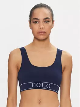 Верхний бюстгальтер Polo Ralph Lauren, синий
