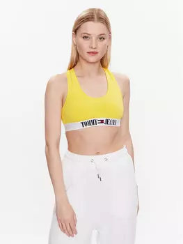 Верхний бюстгальтер Tommy Jeans, желтый