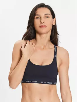 Верхний бюстгальтер U.S. Polo Assn., синий