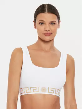 Верхний бюстгальтер Versace, белый
