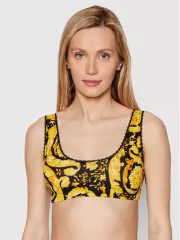Верхний бюстгальтер Versace, желтый