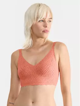 Верхний бюстгальтер Zero Feel Bliss 10219598 Sloggi, оранжевый