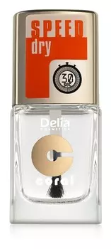 Верхний слой лака для ногтей, который ускоряет высыхание лака для ногтей Delia Cosmetics Speed Dry