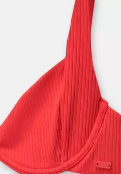 Верхняя часть бикини PULL&BEAR, красный