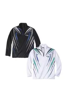 Верхняя часть на молнии с графическим принтом, упаковка из 2 шт. Atlas for Men, черный