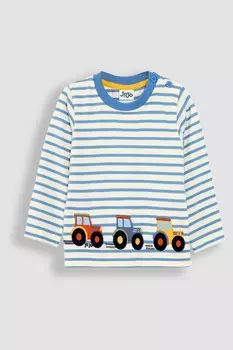 Верхняя часть с аппликацией Jojo Maman Bb, экрю