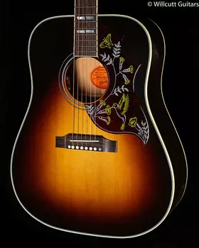 Верхняя дека из красной ели Gibson Hummingbird Standard Vintage Sunburst (081) Gibson Standard Sunburst (081)