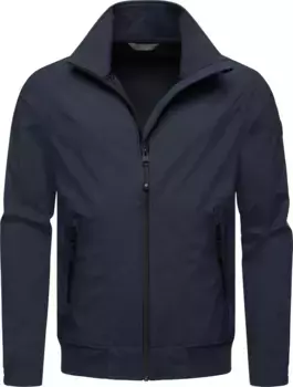 Верхняя куртка Ragwear "Collwie", без капюшона, непромокаемая мужская переходная куртка с высоким воротником, цвет морской волны