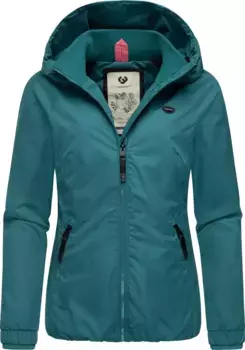 Верхняя куртка Ragwear "Dizzie", с капюшоном, стильная переходная куртка с большим капюшоном, цвет Kobalt