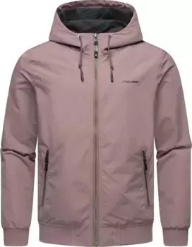 Верхняя куртка Ragwear "Perci", с капюшоном, стильная мужская переходная куртка с большим капюшоном, лиловый