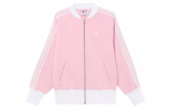 Верхняя куртка женская розовая Adidas Originals, розовый