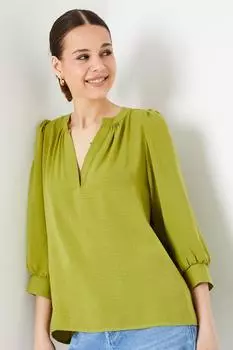 Верхняя рубашка Dorothy Perkins, зеленый