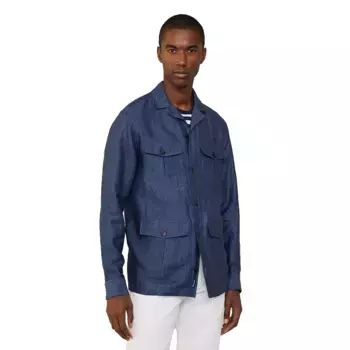 Верхняя рубашка Faonnable Safari, синий