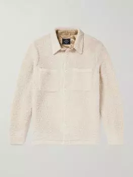 Верхняя рубашка из кудрявого букле PORTUGUESE FLANNEL, бежевый