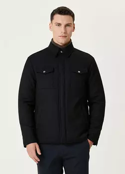 Верхняя рубашка из шерсти Canali, синий
