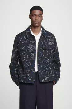 Верхняя рубашка из шерсти-relaxed fit COS x CHRIS PERANI, разноцветный