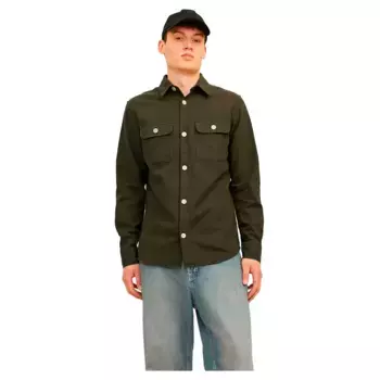 Верхняя рубашка Jack & Jones Darren Buffalo, зеленый