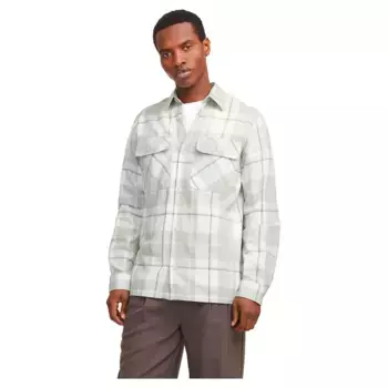 Верхняя рубашка Jack & Jones Raymond Spring Check, зеленый