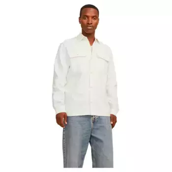 Верхняя рубашка Jack & Jones Raymond Spring Solid, белый