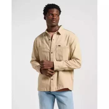 Верхняя рубашка Lee 2 Pkt, бежевый