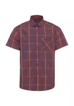 Верхняя рубашка «Mythen», нагрудный карман, воротник «Кент», мужская odlo, цвет Ensign Blue Papr