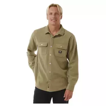 Верхняя рубашка Rip Curl Fun Times, коричневый