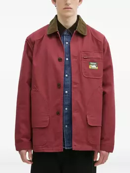 Верхняя рубашка с аппликацией «утка» Human Made, красный