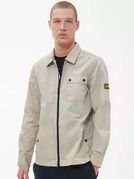 Верхняя рубашка с входным отверстием Barbour, светлый камень