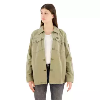 Верхняя рубашка Superdry Military, бежевый