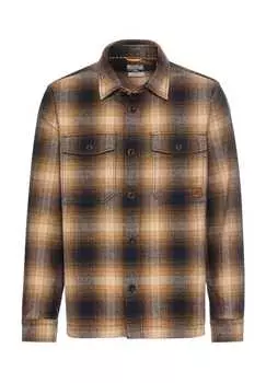 Верхняя рубашка свободного покроя с застежкой на пуговицы Camel Active, коричневый