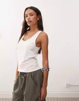 Верхняя топка для будних дней белого цвета Weekday