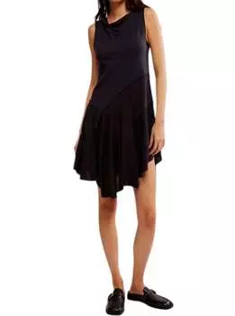 Верхняя туника Sing Out Loud черного цвета Free People