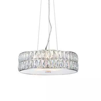 Верина подвесной светильник | 5 языков пламени | Светодиод 5 Вт, 2250 люмен | 3000 Кельвинов | Металл/стекло ENDON