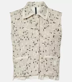 Верне жилет Moncler, F30 - White Prink