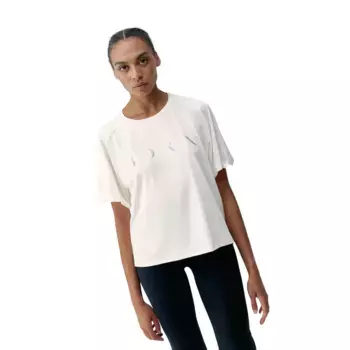 Vero Born Living Yoga Женская футболка, кремово-белый