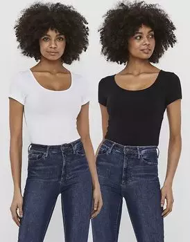 Vero Moda - футболка ярко-белого цвета